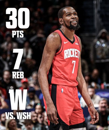 PG赏金女王、PG电子-连续三场30+队史首人！KD1点成历史第二 37岁助火箭更上一层楼